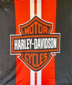 Harley-Davidson - Back Drop - Curtain - Wall Hanging — Inacoma