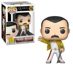 QUEEN - FREDDIE MERCURY WEMBLEY 1986 96 FUNKO POP VINYL FIGURE — Inacoma
