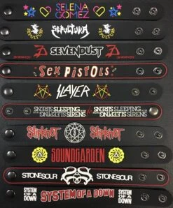 “S” MUSIC WRIST BANDS — Inacoma