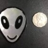 Silver Reflective Alien Sew On Patch — Inacoma 2 Silver Reflective Alien Sew On Patch — Inacoma -Inacoma 7CA765BF C736 4775 88F3 6F50443ABA74