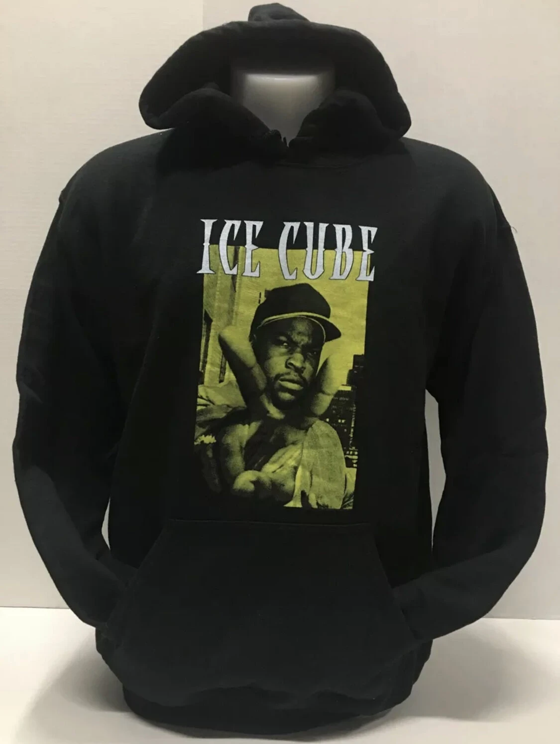 ICE CUBE - PIECE SIGN HOODIE — Inacoma 3 ICE CUBE - PIECE SIGN HOODIE — Inacoma