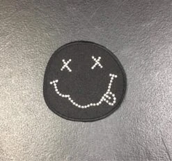 Nirvana - Round Smiley Iron/Sew On Patch — Inacoma