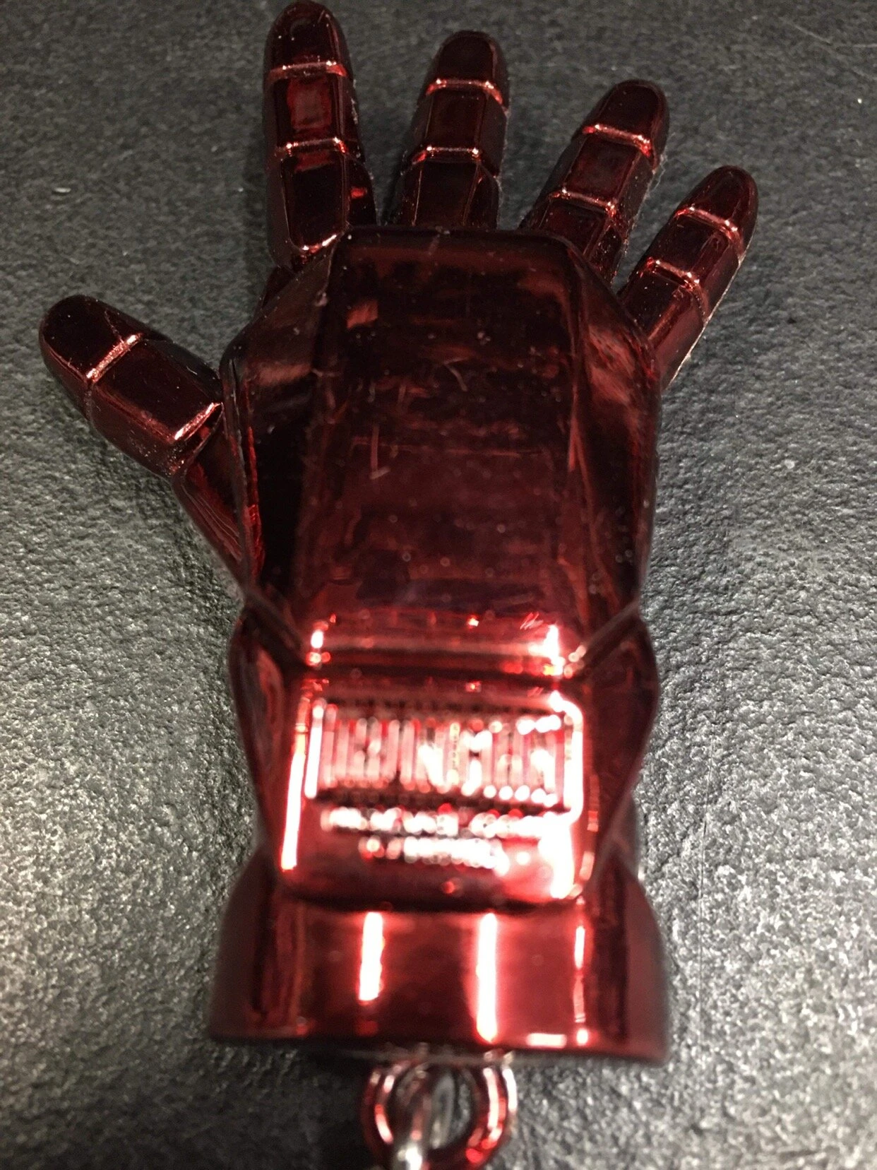 Iron Man - Red Repulsor Hand Metal Keyring — Inacoma 4 Iron Man - Red Repulsor Hand Metal Keyring — Inacoma - Image 2