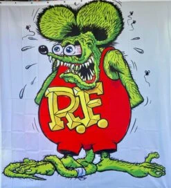 Rat Fink - Back Drop - Curtain - Wall Hanging — Inacoma