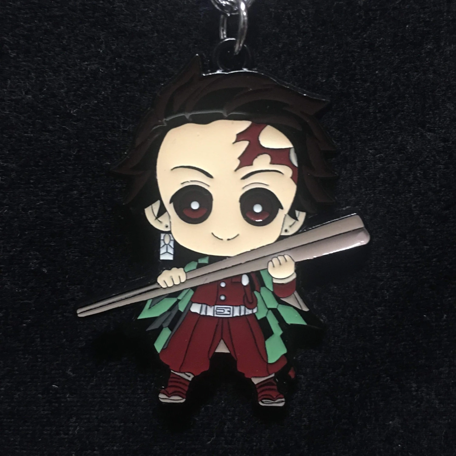 Demon Slayer - Tanjiro Kamado Keyring — Inacoma 3 Demon Slayer - Tanjiro Kamado Keyring — Inacoma