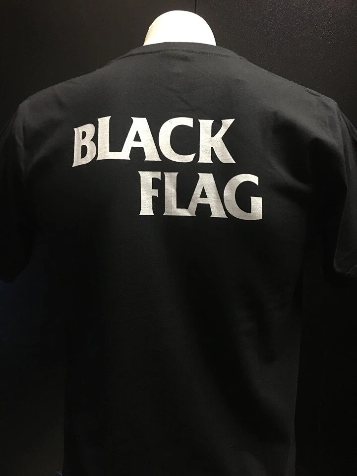 BLACK FLAG - LOGO T SHIRT — Inacoma 4 BLACK FLAG - LOGO T SHIRT — Inacoma - Image 2