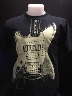 NIRVANA - GUITAR T SHIRT — Inacoma