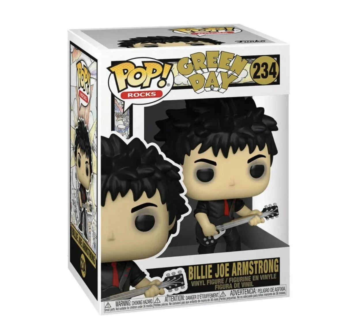 Green Day - Billie Joe Armstrong Funko Pop! Vinyl 234 — Inacoma 3 Green Day - Billie Joe Armstrong Funko Pop! Vinyl 234 — Inacoma