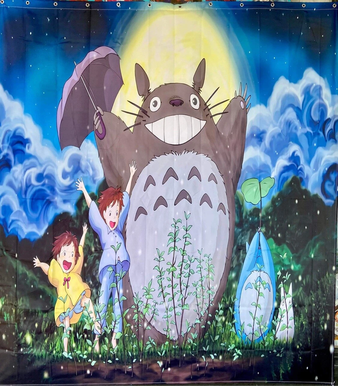 My Neighbor Totoro - Back Drop - Curtain - Wall Hanging — Inacoma 3 My Neighbor Totoro - Back Drop - Curtain - Wall Hanging — Inacoma