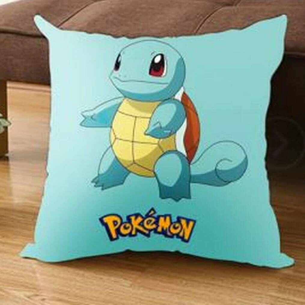 Pokemon - Squirtle Canvas Pillow — Inacoma 3 Pokemon - Squirtle Canvas Pillow — Inacoma