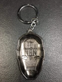 Iron Man - Mask 1 Metal Keyring — Inacoma -Inacoma AE6B4DA0 644D 4154 B98E 26225BA680E7