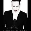 MARILYN MANSON TEXTILE POSTER - PALE EMEROR — Inacoma -Inacoma B250F783 6C57 4706 9D2E 0F536ABCBFB5
