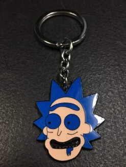 Rick And Morty - Rick Metal Keyring — Inacoma
