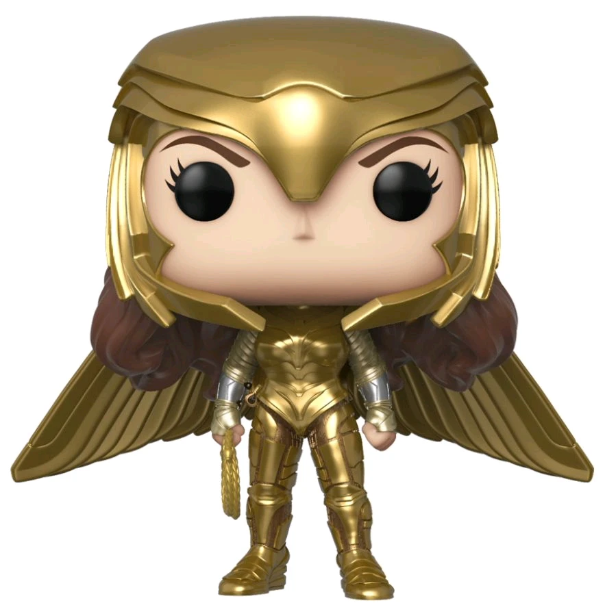 Wonder Woman: 1984 - Wonder Woman Gold Wide Wing Pose US Exc. Funko Pop! Vinyl 330 — Inacoma 4 Wonder Woman: 1984 - Wonder Woman Gold Wide Wing Pose US Exc. Funko Pop! Vinyl 330 — Inacoma - Image 2