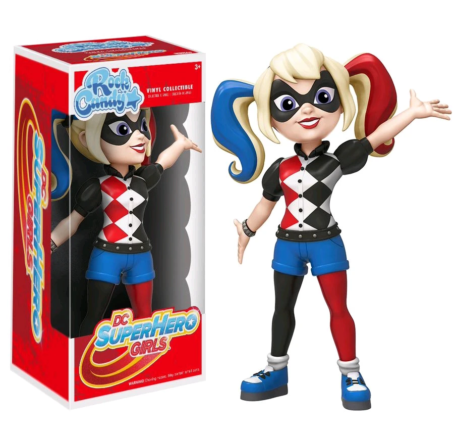 Super Hero Girls - Harley Quinn Rock Candy — Inacoma 3 Super Hero Girls - Harley Quinn Rock Candy — Inacoma