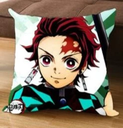 Demon Slayer - Tanjiro Kamado Canvas Pillow — Inacoma