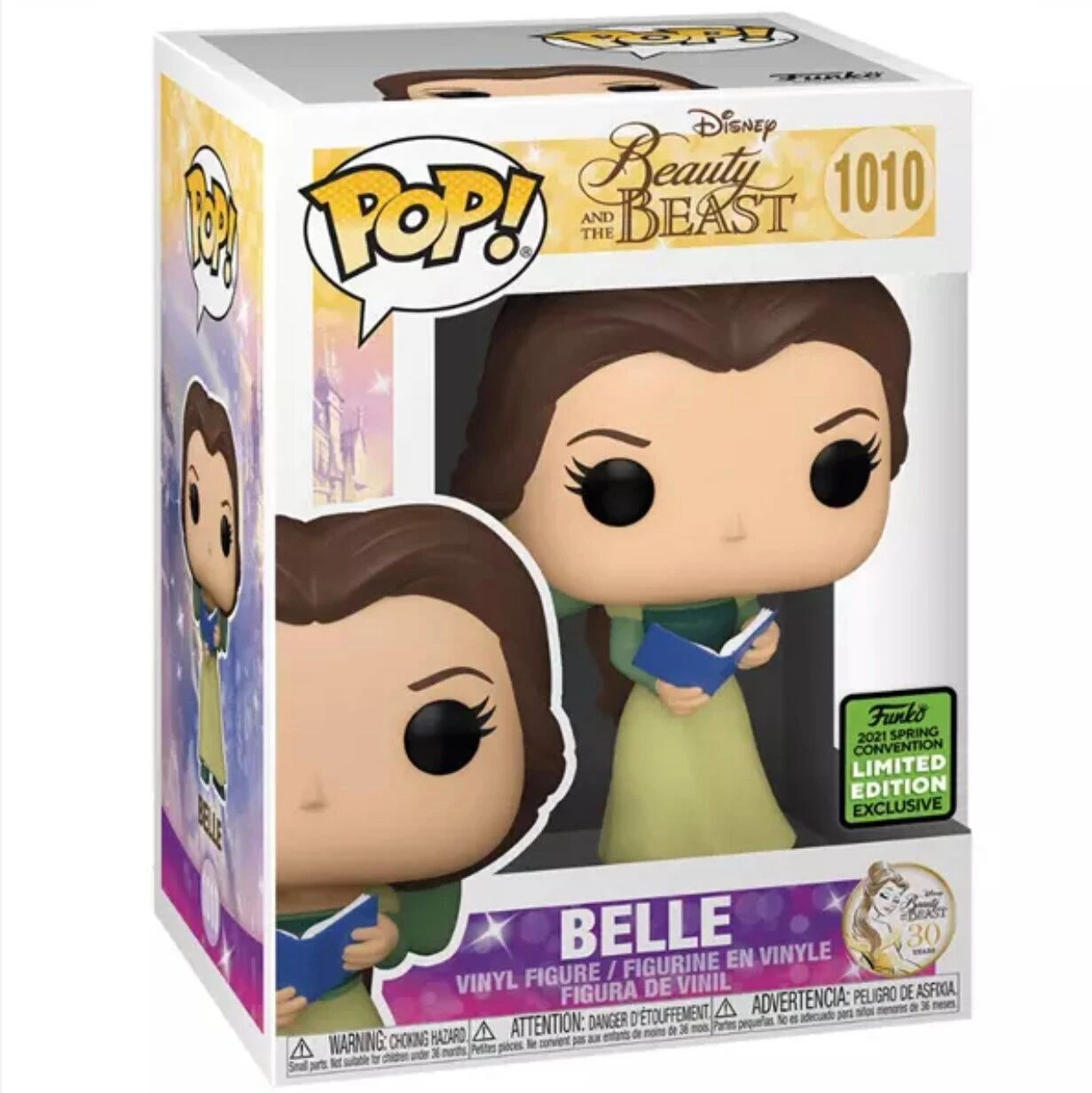 Beauty And The Beast - Belle Green Dress W/ Book ECCC 2021 Exclusive Pop! Vinyl — Inacoma 3 Beauty And The Beast - Belle Green Dress W/ Book ECCC 2021 Exclusive Pop! Vinyl — Inacoma