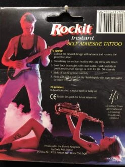 ROCKIT Temporary Tattoo Waterproof Judas Priest 1991 (Removable) VINTAGE — Inacoma -Inacoma D4A94807 926E 4E66 9FB0 E13C0DAFA52F