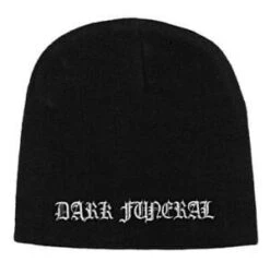 Dark Funeral Embroidered Beanie Hat — Inacoma