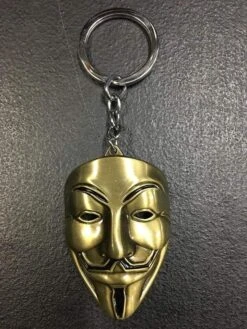 V For Vendetta - Guy Fawkes (Anonymous) Metal Keyring — Inacoma -Inacoma E1C9BB8B 5AA0 406A 827D 24A4EFDE7579