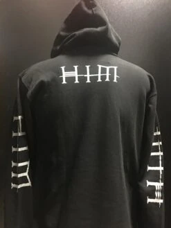 HIM - GOLD HEARTAGRAM HOODIE — Inacoma -Inacoma E3853FF6 EE97 4C06 BDFD 9CC4D5515A2A