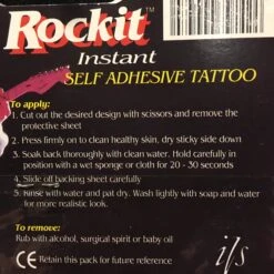 ROCKIT Temporary Tattoo Waterproof Judas Priest 1993 (Removable) VINTAGE — Inacoma -Inacoma EB1A0D93 FE31 4F77 9C2E 1026FBBE938A