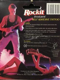 ROCKIT Temporary Tattoo Waterproof Sex Pistols 1979 (Removable) VINTAGE — Inacoma -Inacoma EEED99C5 B6D9 4BAC B107 0D10FCD29086