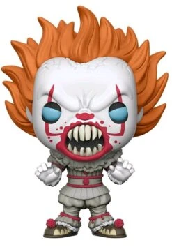 It (2017) - Pennywise With Teeth US Exclusive Pop! Vinyl — Inacoma -Inacoma FUN22411 IT Pennywise Teeth POP GLAM