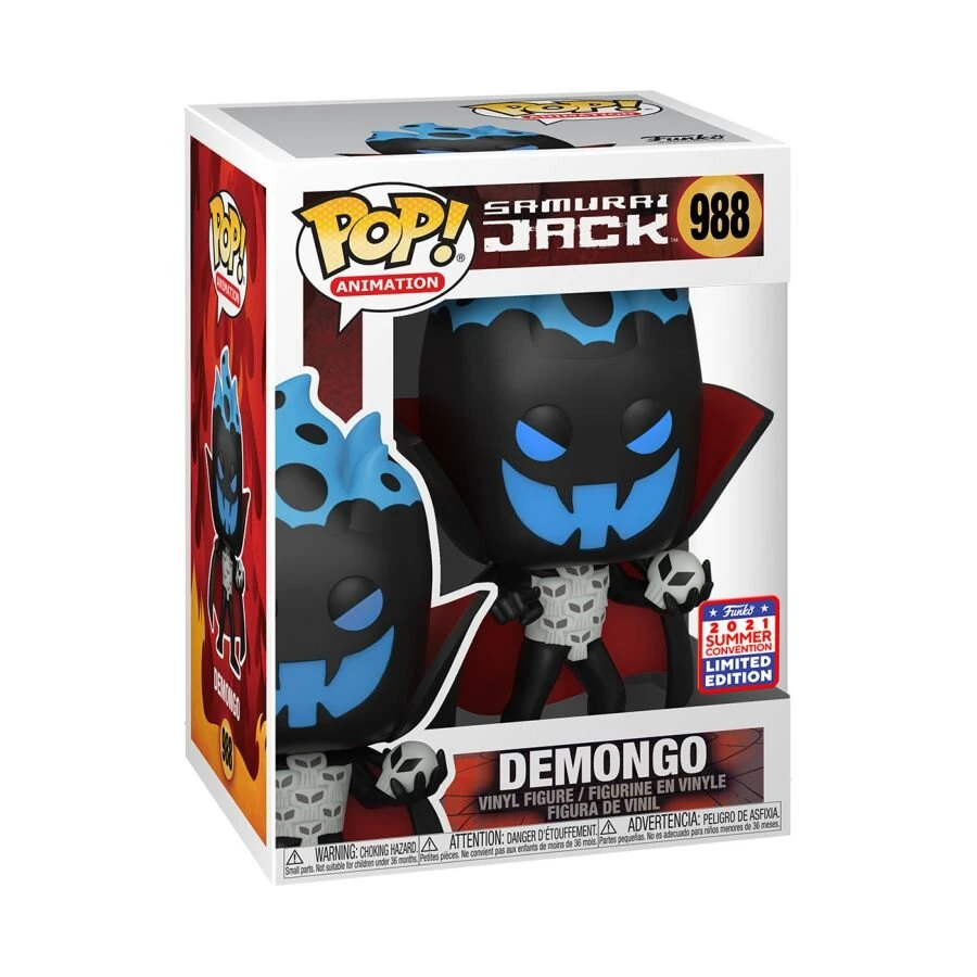 Samurai Jack - Demongo SDCC 2021 US Exclusive Funko Pop! Vinyl 988 — Inacoma 3 Samurai Jack - Demongo SDCC 2021 US Exclusive Funko Pop! Vinyl 988 — Inacoma