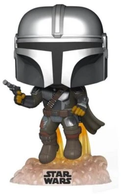 Star Wars: The Mandalorian - Flying Glow US Exclusive Pop! Vinyl [RS] 408 — Inacoma -Inacoma FUN53878 Star Wars Mandalorian Flying GWPop