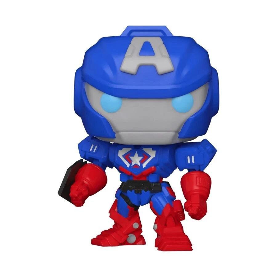Captain America - Marvel Mech Pop! Vinyl 829 — Inacoma 4 Captain America - Marvel Mech Pop! Vinyl 829 — Inacoma - Image 2
