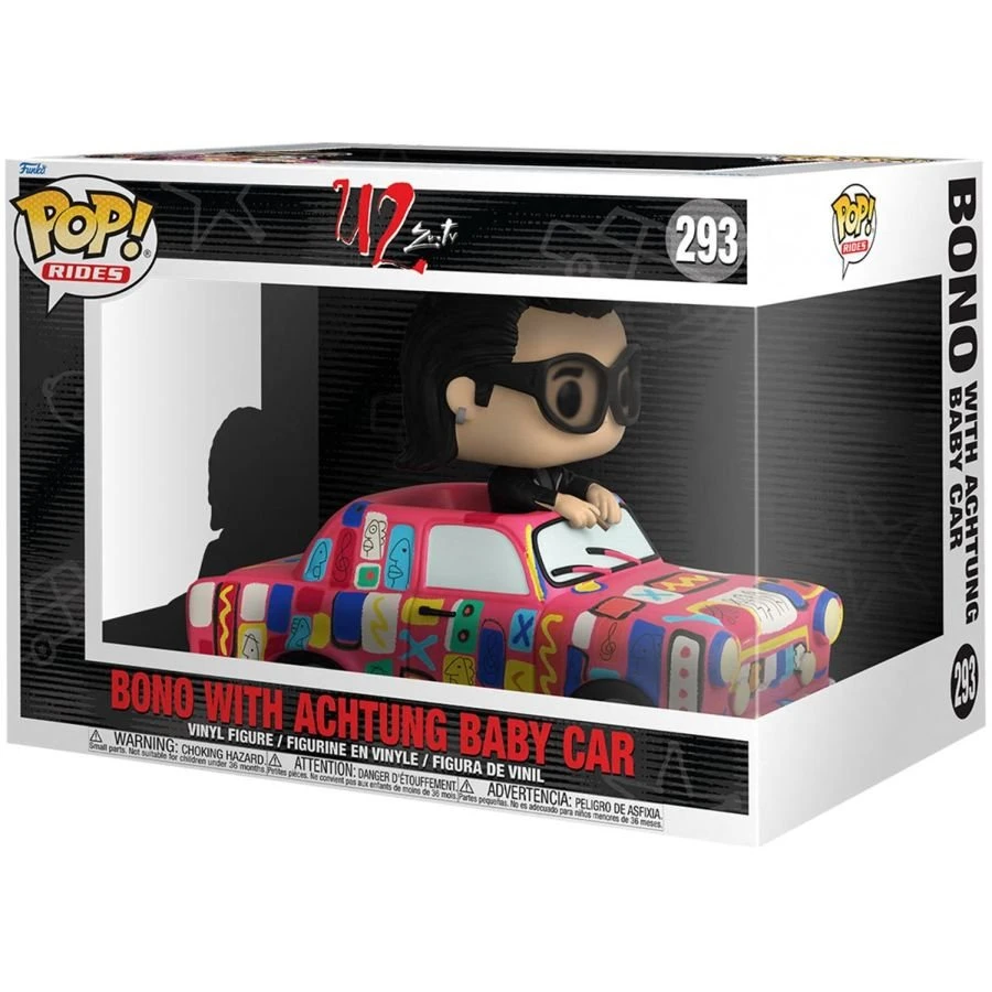 U2 - Bono With Achtung Baby Car Funko Pop! Ride 293 — Inacoma 3 U2 - Bono With Achtung Baby Car Funko Pop! Ride 293 — Inacoma