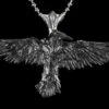 Alchemy Black Raven Pendant — Inacoma