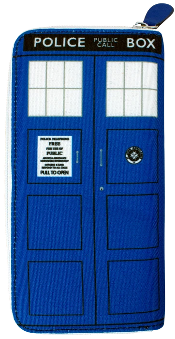 Doctor Who - TARDIS Ladies Clutch Purse — Inacoma 3 Doctor Who - TARDIS Ladies Clutch Purse — Inacoma