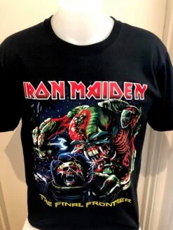 IRON MAIDEN - THE FINAL FRONTIER T SHIRT — Inacoma