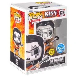 KISS - Spaceman Glow US Exclusive Funko Pop! Vinyl 123 — Inacoma