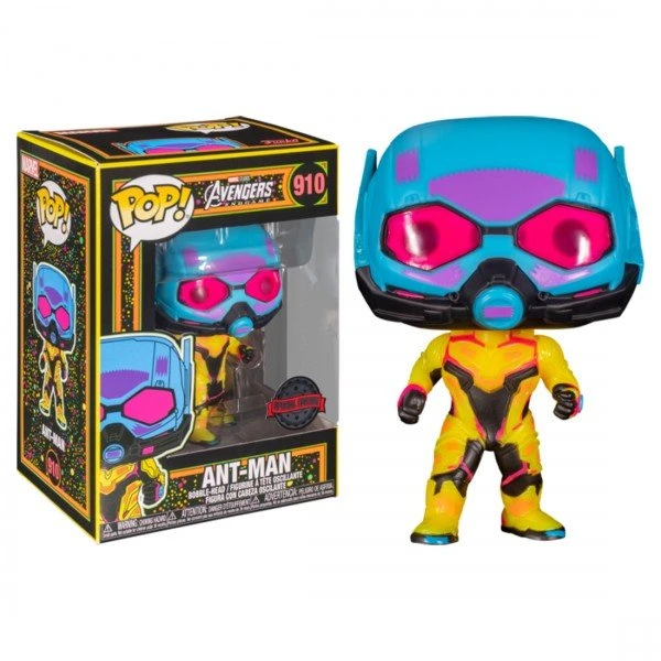 Ant-Man - Ant-Man Blacklight US Exclusive Funko Pop! Vinyl 910 — Inacoma 3 Ant-Man - Ant-Man Blacklight US Exclusive Funko Pop! Vinyl 910 — Inacoma