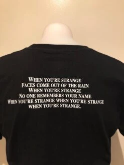 DOORS - PEOPLE ARE STRANGE T SHIRT — Inacoma -Inacoma door2