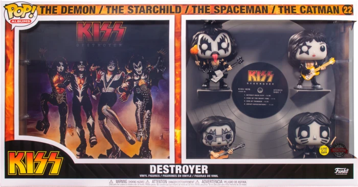KISS - Destroyer US Exclusive Funko Pop! Album Deluxe 22 — Inacoma 3 KISS - Destroyer US Exclusive Funko Pop! Album Deluxe 22 — Inacoma