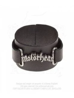 Motorhead: Logo Leather Wriststrap — Inacoma