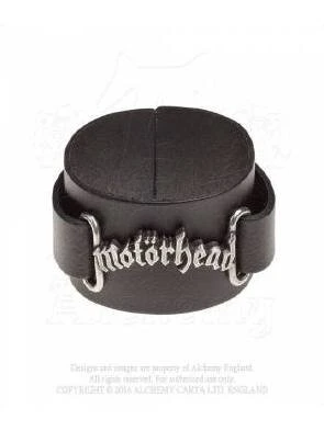 Motorhead: Logo Leather Wriststrap — Inacoma 3 Motorhead: Logo Leather Wriststrap — Inacoma