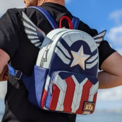 Loungefly - The Falcon And The Winter Soldier - Captain America Mini Backpack — Inacoma -Inacoma poplb feb22 70