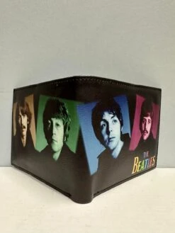 The Beatles - PULeather Men’s Kid’s Wallet Card Holder — Inacoma