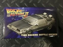 Back To The Future - Time Machine Metal Bottle Opener — Inacoma
