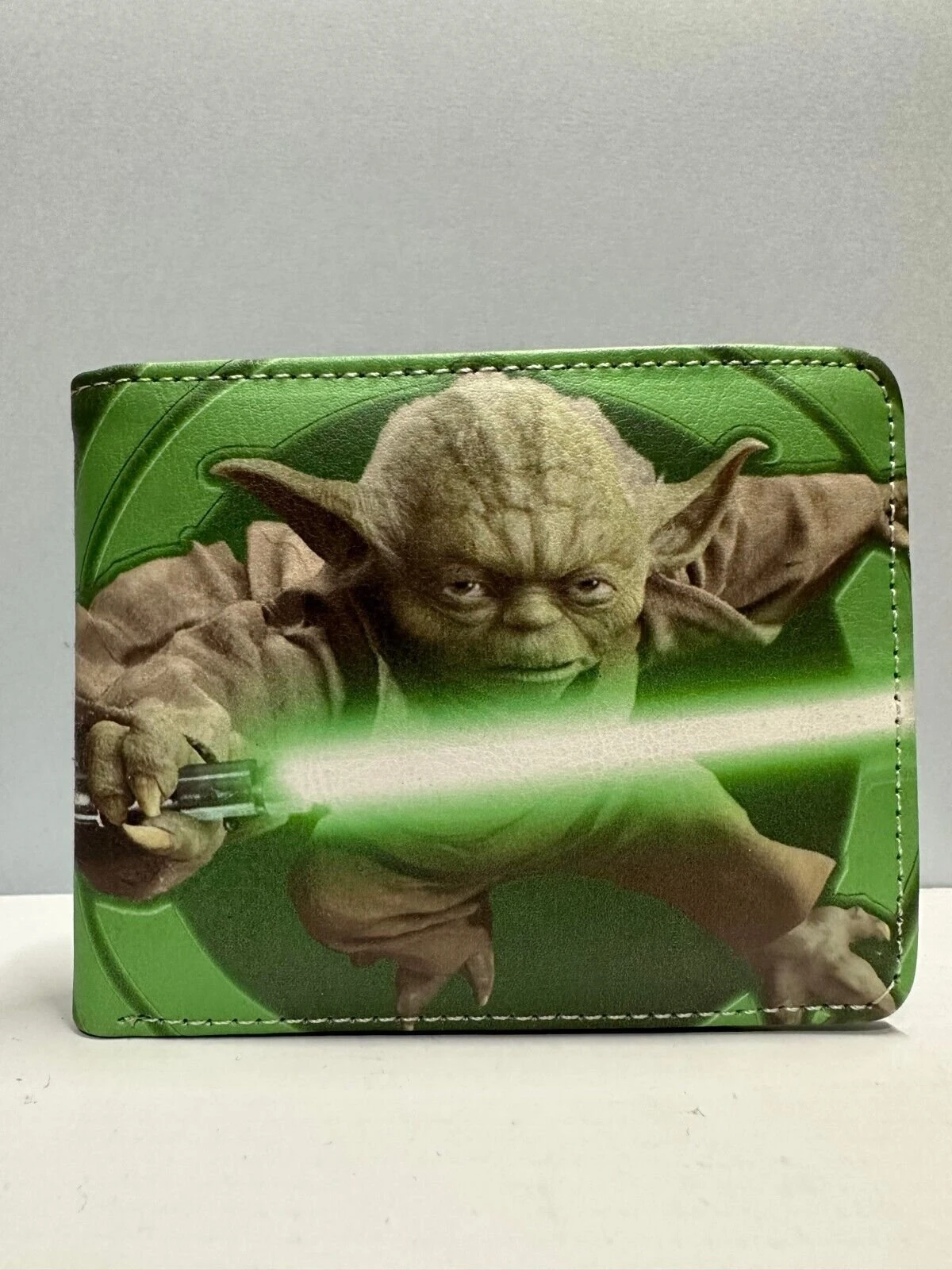 Star Wars Yoda - PULeather Men’s Kid’s Wallet Card Holder — Inacoma 5 Star Wars Yoda - PULeather Men’s Kid’s Wallet Card Holder — Inacoma - Image 3