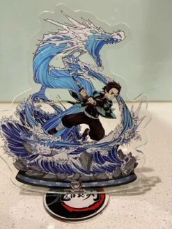 Demon Slayer Tanjiro Kamado - Acrylic Stand - Cake Topper / Desk Stand — Inacoma