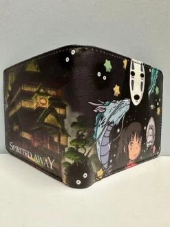 Spirited Away - Anime PULeather Men’s Kid’s Wallet Card Holder — Inacoma