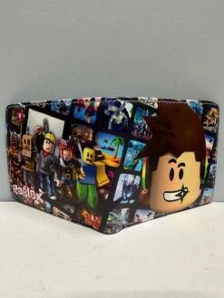 Roblox - PULeather Men’s Kid’s Wallet Card Holder — Inacoma