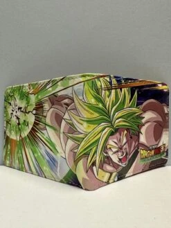 Dragon Ball Super: Broly - PULeather Men’s Kid’s Wallet Card Holder — Inacoma