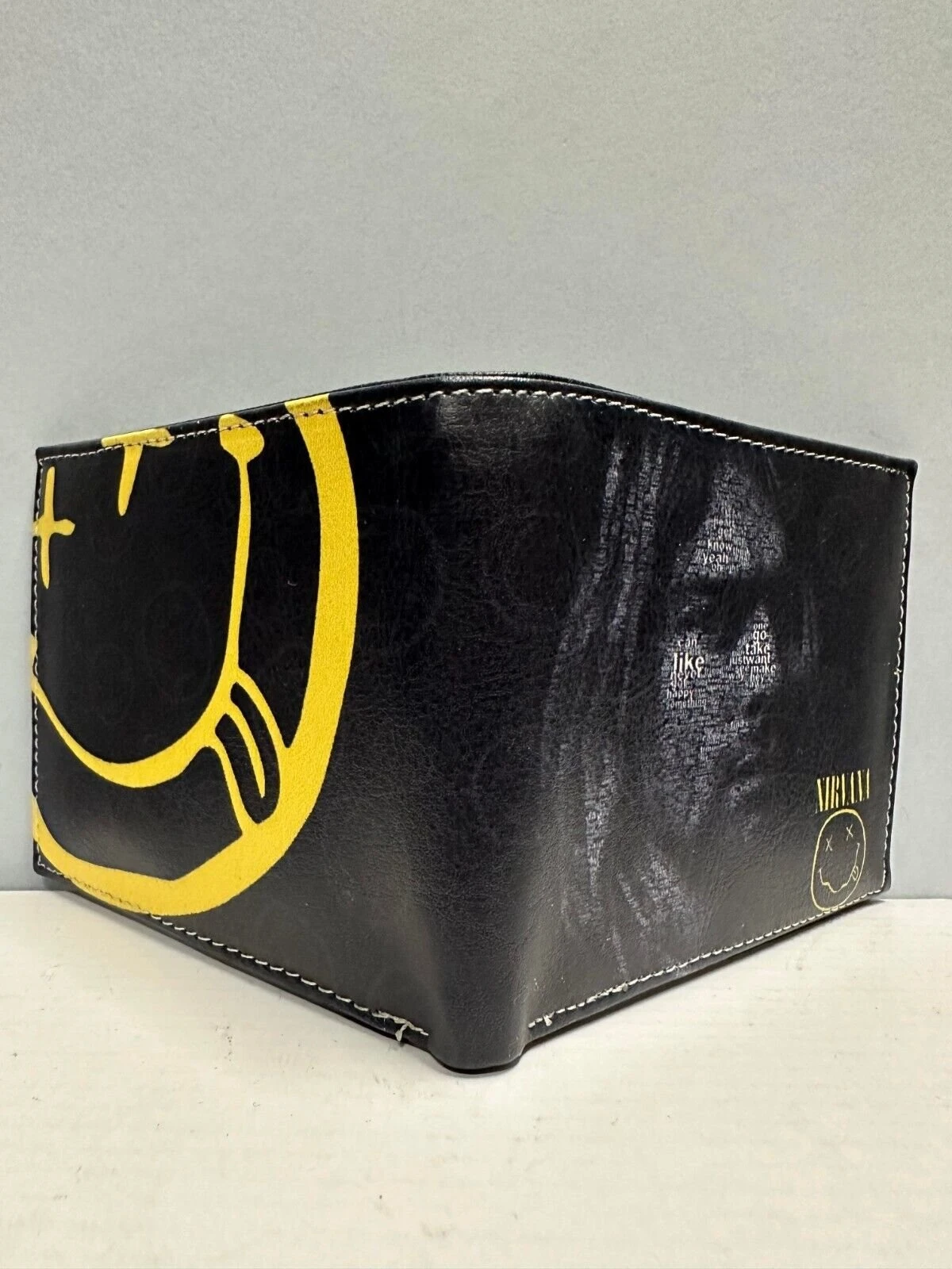 Nirvana - PULeather Men’s Kid’s Wallet Card Holder — Inacoma 3 Nirvana - PULeather Men’s Kid’s Wallet Card Holder — Inacoma